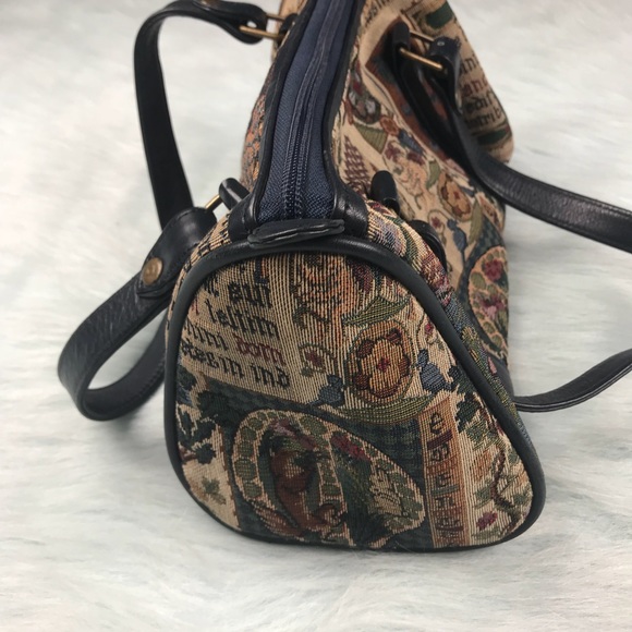 Vintage religious roman tapestry bag - Picture 2 of 8